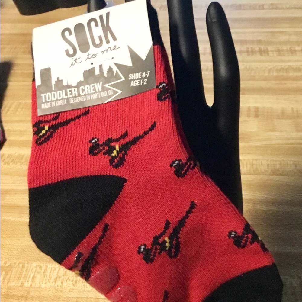 Sock it to Me Toddler Ninja Crew Socks
